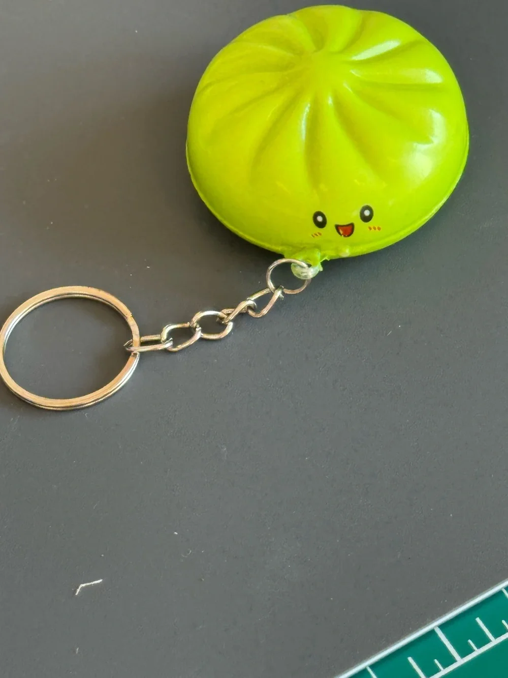 Brand New Cute Happy Dumpling Squishy Bun Keychain Bag Charm